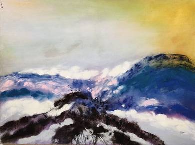 Echoes of Nature II – Textured Oil Landscapes