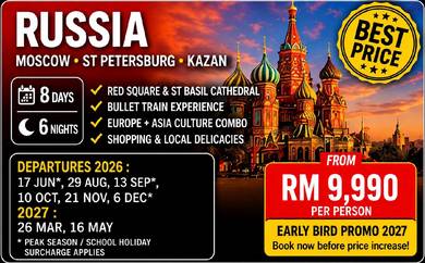 8D6N RUSSIA With FLIGHT 