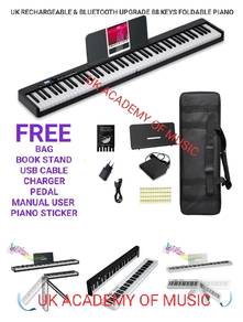 UK PRO Rechargeable & BLUETOOTH UPGRADE P 88 KEYS