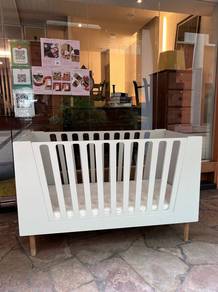 DONE BY DEER 4in1 Baby cot complete MATTRESS