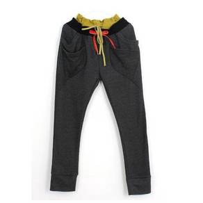 B016 DARK GREY BAGGY HAREM SPORTS MAN CASUAL PANTs