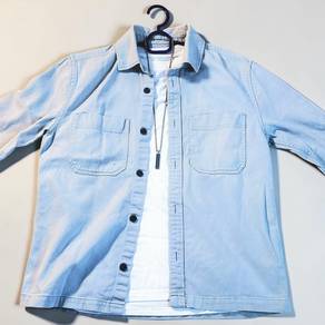 Korean Style Light Blue Shirt