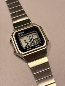 Casio Digital Watch B650WD Silver