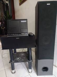 radio panasonic rare+speaker sony+centre+remote