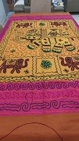 Beautiful Colourful Elephant Decorative Tablecloth