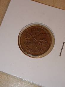 1979 1 cent Canada coin