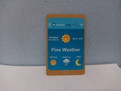 Magnetic Sticker Weather Forecast