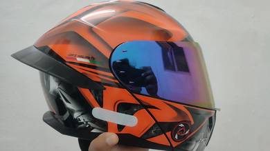 helmet full face flip orz