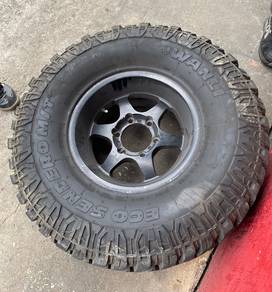 rim ori japan enkei 6x139.7 tayar 33x12.50r15LT