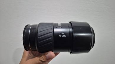 lens minolta 75-300mm f 4.5 - 5.6 japan