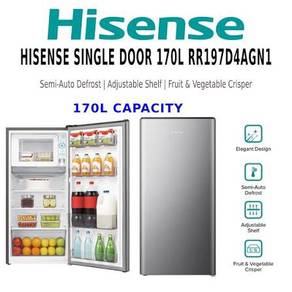 Hisense 170L Single Door Fride