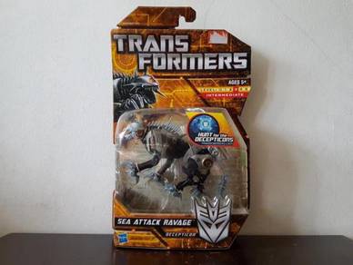 Transformers HFTD SEA ATTACK RAVAGE Soundwave MISB