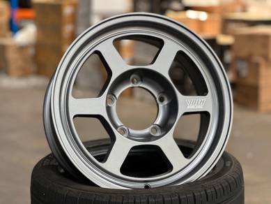 NEW 16 Rays TE37 Gray Rim Suzuki Jimny 5 pcs