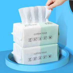 100 pcs - disposable cotton face towel