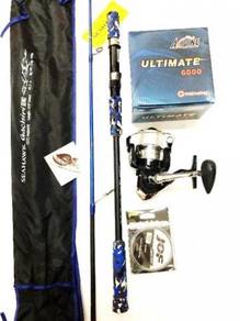 Alpine ultimate reel combo seahawk gachiri rod