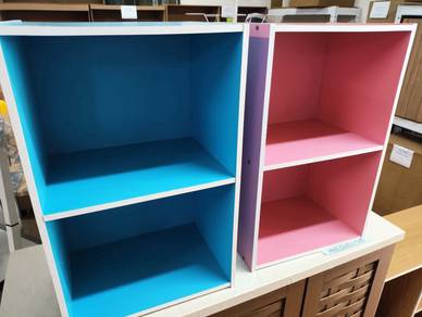 Almari 2 Kotak Baru ( 3 Warna )