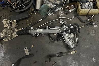 Bmw E60 LCI Steering Rack 4Switch Hose Wiring Orig
