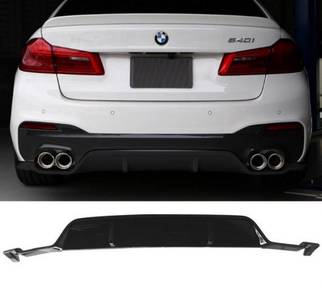 Bmw G30 M Sport 3D Add On Rear Diffuser Bodykit