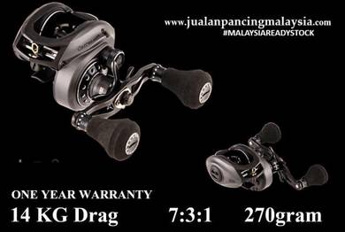 Abu garcia revo beast 14kg reel, left