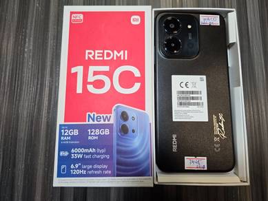 Redmi 15C 5G 6GB Ram 128GB Dual Sim - Fullset