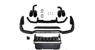 Bmw G02 X4 Convert X4M Rear Diffuser Pipe Bodykit