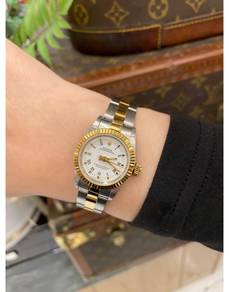 Rolex Oyster Perpetual 26 REF67193 Half 18K 750