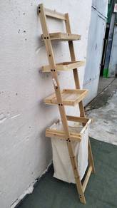 YE23AC Rak Tangga Ladder Shelf 3 Tier Shelves