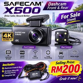 Dashcam Safecam X500