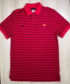 Nike Manchester United Stripes Collar Tee #BK Used