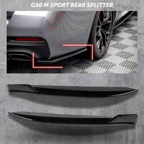 G30 M sport M5 Rear Bumper Splitter Canard Bodykit