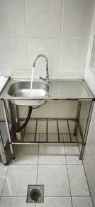 Stainless Steel Water Sink / Air Sinki Full Set
