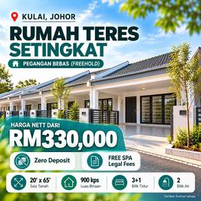 1-storey Terraced House in Kulai,JHR