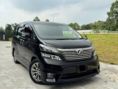 2010 Toyota Vellfire Z PLATINUM SELECTION