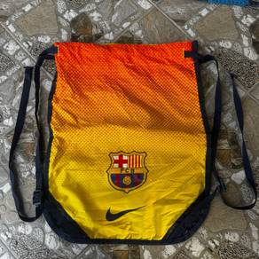 Nike Barcelona Gym Sack Yellow/Navy Drawstring bag