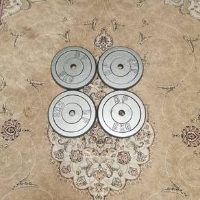 5kg x 4 weight plate 