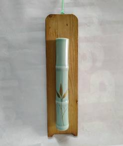 Japanese wood Wall Planter Holder