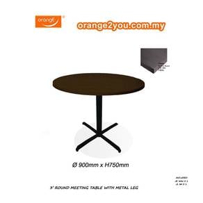 Jualan Gudang | 3' Round Cafe Table / Meeting Tabl