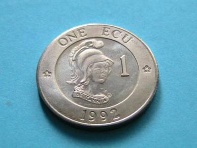 One Ecu coin 1992 – United Kingdom