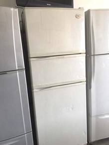 MEC Fridge Refrigerator 3 Pintu Doors Peti Sejuk