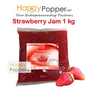 Waffle Ice Cream Drink Strawberry jam spread 1 kg
