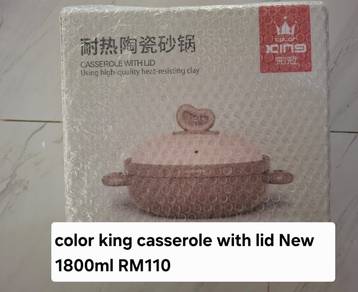 Color King Casserole cooking pot