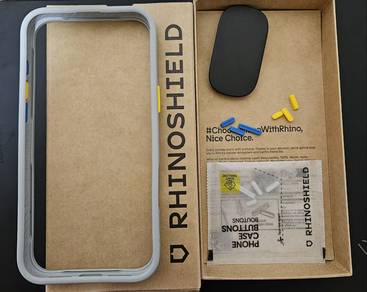 RHINOSHIELD CRASHGUARD GRAY for iPhone 16 Plus