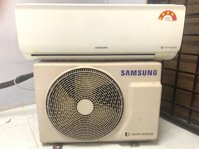 Aircond 1.5hp Samsung utk dijual