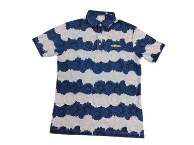 Adidas Floral print polo shirt