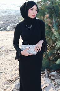 black dress size s