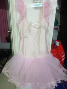 pink dress nearly new 