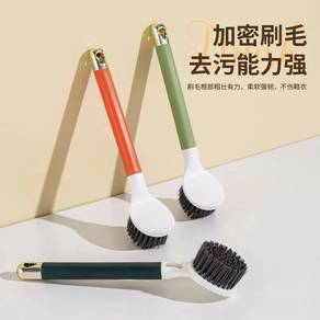 Non-Scratch Long-Handle Oil-Repellent Pot Brush