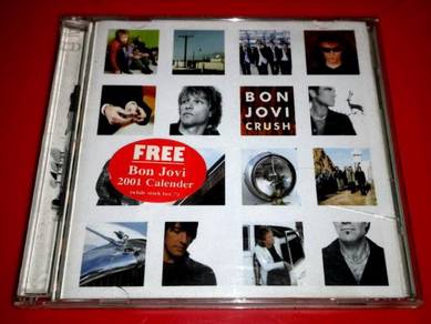 BON JOVI - CRUSH CD + Vcd