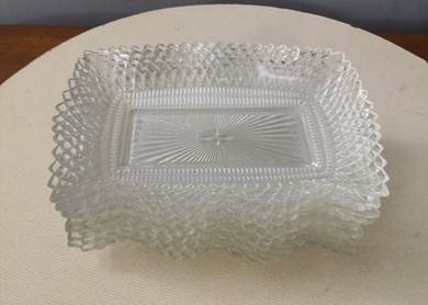 Vintage Rectangular piring dodol 7