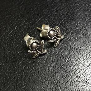 Sunflower Silver Earrings